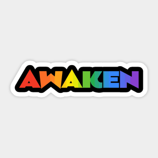 Awaken Sticker